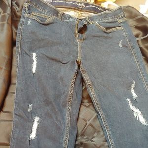 Rafaella distressed slimming jeans. Size 10
